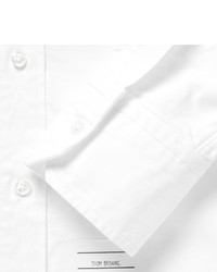 weißes Businesshemd von Thom Browne