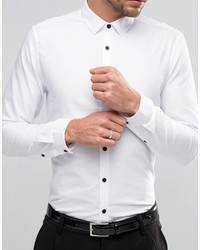 weißes Businesshemd von Asos