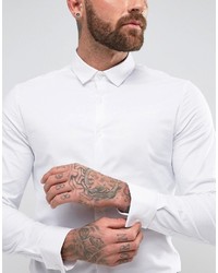 weißes Businesshemd von Asos