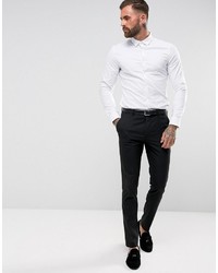 weißes Businesshemd von Asos