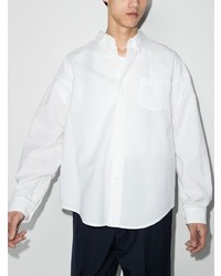 weißes Chambray Langarmhemd von VISVIM