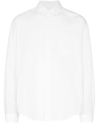 weißes Chambray Langarmhemd von VISVIM