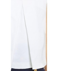 weißes Trägershirt mit Falten von Kenzo