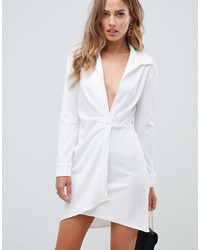 weißes figurbetontes Kleid von ASOS DESIGN