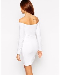 weißes figurbetontes Kleid von Asos