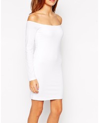 weißes figurbetontes Kleid von Asos