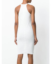 weißes figurbetontes Kleid von Rick Owens DRKSHDW