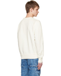 weißes Fleece-Sweatshirt von Isabel Marant