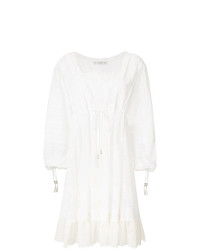 weißes Folklore Kleid von Etro