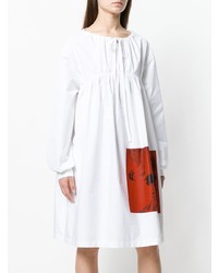 weißes Folklore Kleid von Calvin Klein 205W39nyc