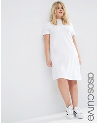 weißes Freizeitkleid von Asos