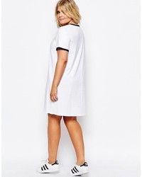 weißes Freizeitkleid von Asos