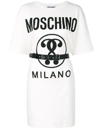 weißes Freizeitkleid von Moschino
