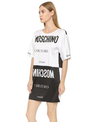 weißes Freizeitkleid von Moschino