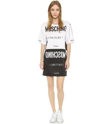 weißes Freizeitkleid von Moschino