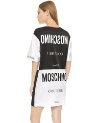 weißes Freizeitkleid von Moschino