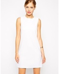 weißes gerade geschnittenes Kleid von Asos