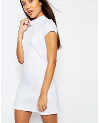 weißes gerade geschnittenes Kleid von Asos