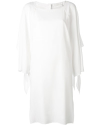 weißes gerade geschnittenes Kleid von Chloé