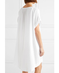 weißes gerade geschnittenes Kleid von ATM Anthony Thomas Melillo