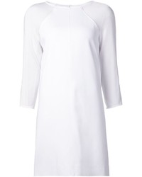 weißes gerade geschnittenes Kleid von Courreges