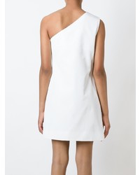 weißes gerade geschnittenes Kleid von Victoria Victoria Beckham
