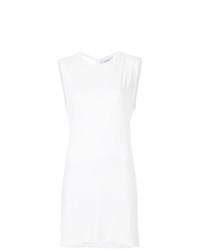weißes gerade geschnittenes Kleid von Kacey Devlin