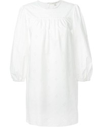 weißes gerade geschnittenes Kleid von Marc Jacobs