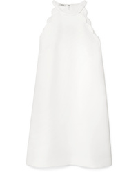 weißes gerade geschnittenes Kleid von Miu Miu