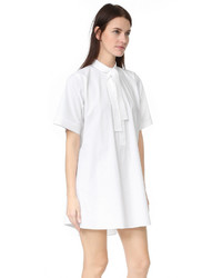 weißes gerade geschnittenes Kleid von Maison Margiela
