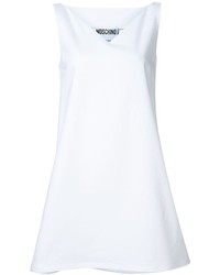 weißes gerade geschnittenes Kleid von Moschino