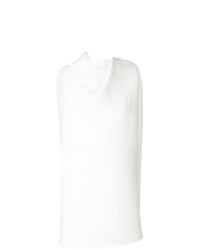 weißes gerade geschnittenes Kleid von Rick Owens