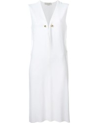 weißes gerade geschnittenes Kleid von Stella McCartney