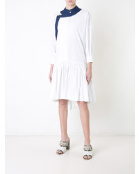 weißes gerade geschnittenes Kleid von Antonio Marras