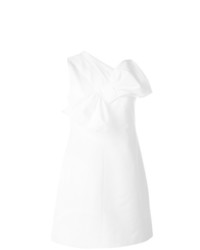 weißes gerade geschnittenes Kleid von Victoria Victoria Beckham