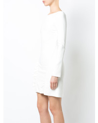 weißes gerade geschnittenes Kleid von Thomas Wylde
