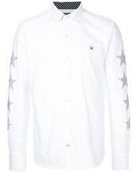 weißes Hemd mit Sternenmuster von GUILD PRIME