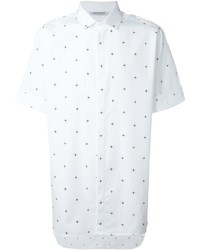 weißes Hemd mit Sternenmuster von Neil Barrett