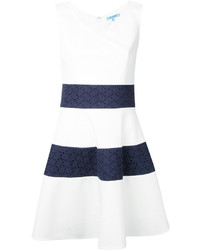 weißes horizontal gestreiftes Kleid von GUILD PRIME