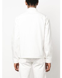weißes Jeanshemd von Jil Sander