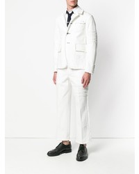 weißes Jeanssakko von Thom Browne