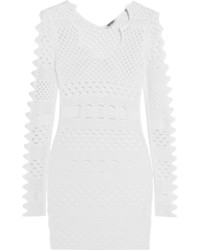 weißes Kleid mit Ausschnitten von Kenzo