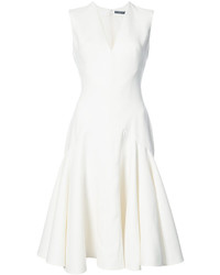weißes Kleid von Alexander McQueen