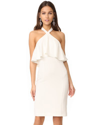 weißes Kleid von Amanda Uprichard