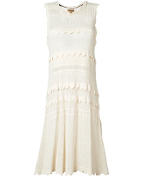 weißes Kleid von Burberry