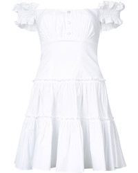 weißes Kleid von Caroline Constas