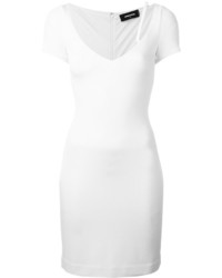 weißes Kleid von Dsquared2