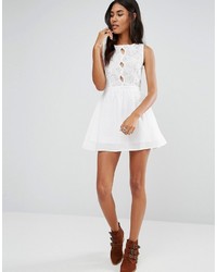 weißes Kleid von Glamorous