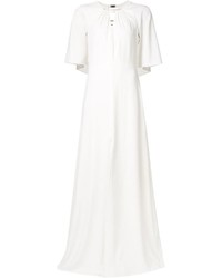 weißes Kleid von Halston