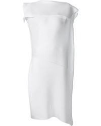 weißes Kleid von Issey Miyake